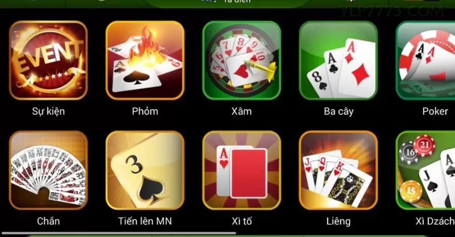Download app yep777 Android iOS